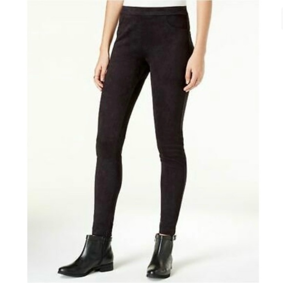 Sanctuary faux suede leggings.